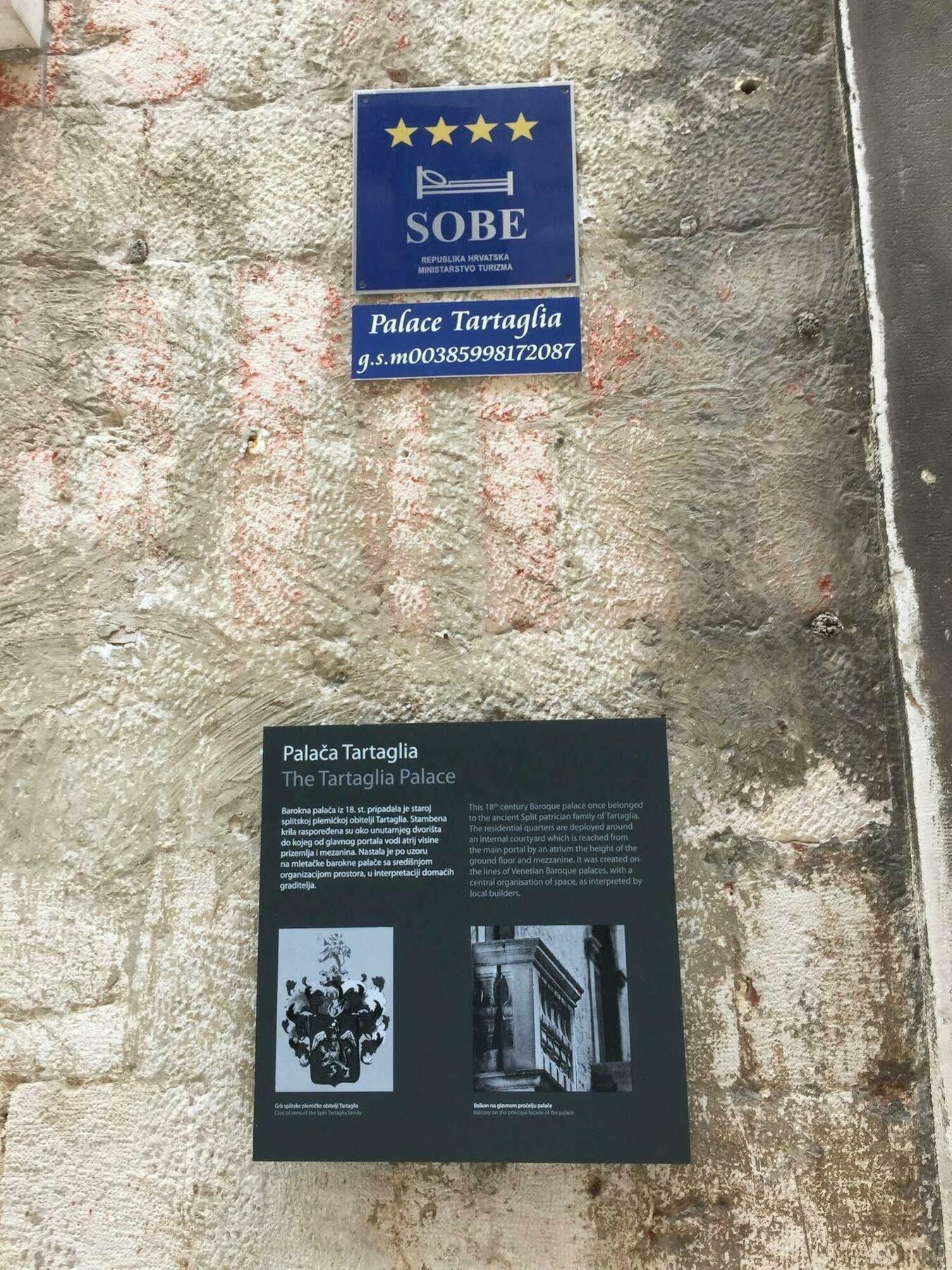 Palace Tartaglia سبليت المظهر الخارجي الصورة